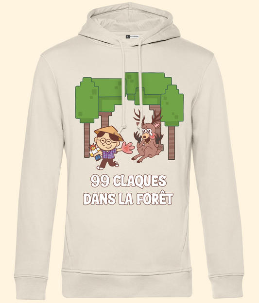Sweat à capuche 99 Claques dans la forêt