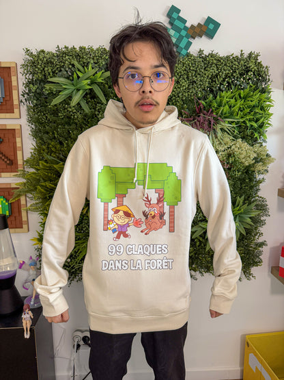 Sweat à capuche 99 Claques dans la forêt