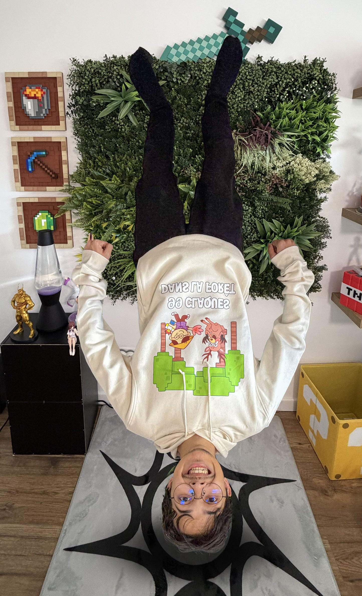 Sweat à capuche 99 Claques dans la forêt