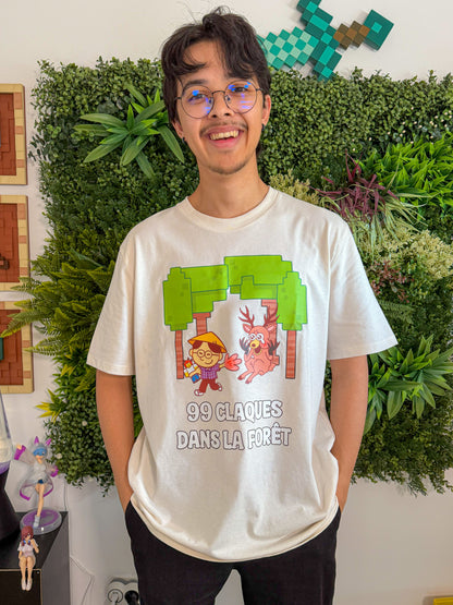 T-shirt 99 Claques dans la forêt